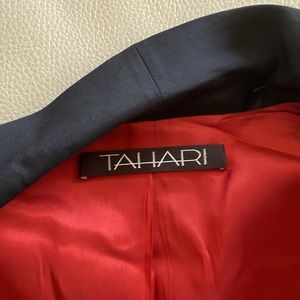 Silk Tahari long blazer